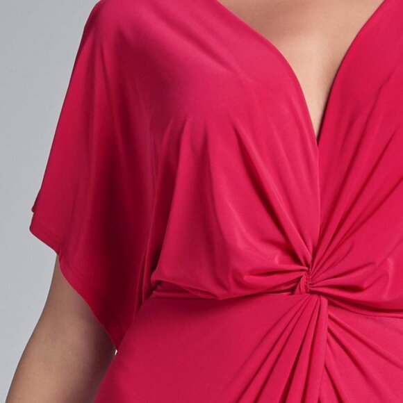 Knot Front Midi Dress - Picture 4 of 4